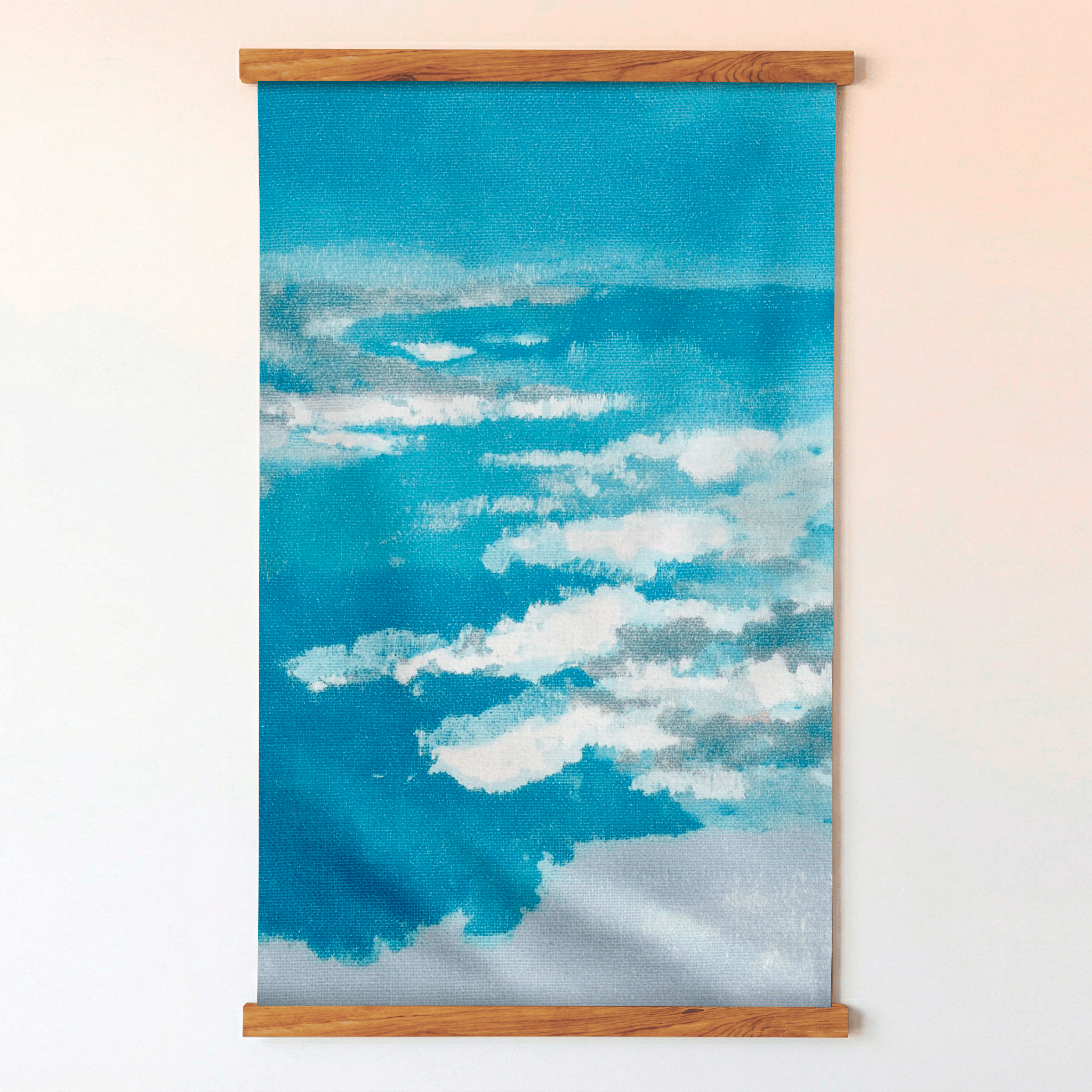 Coastal Haze (Blue) - Tapestry - Benton Lane Home - Lemon Park
