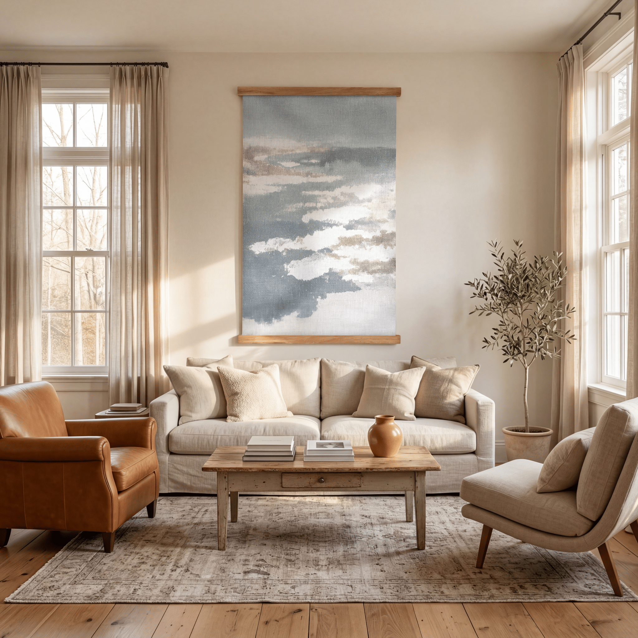 Coastal Haze (Gray) - Tapestry - Benton Lane Home - Lemon Park