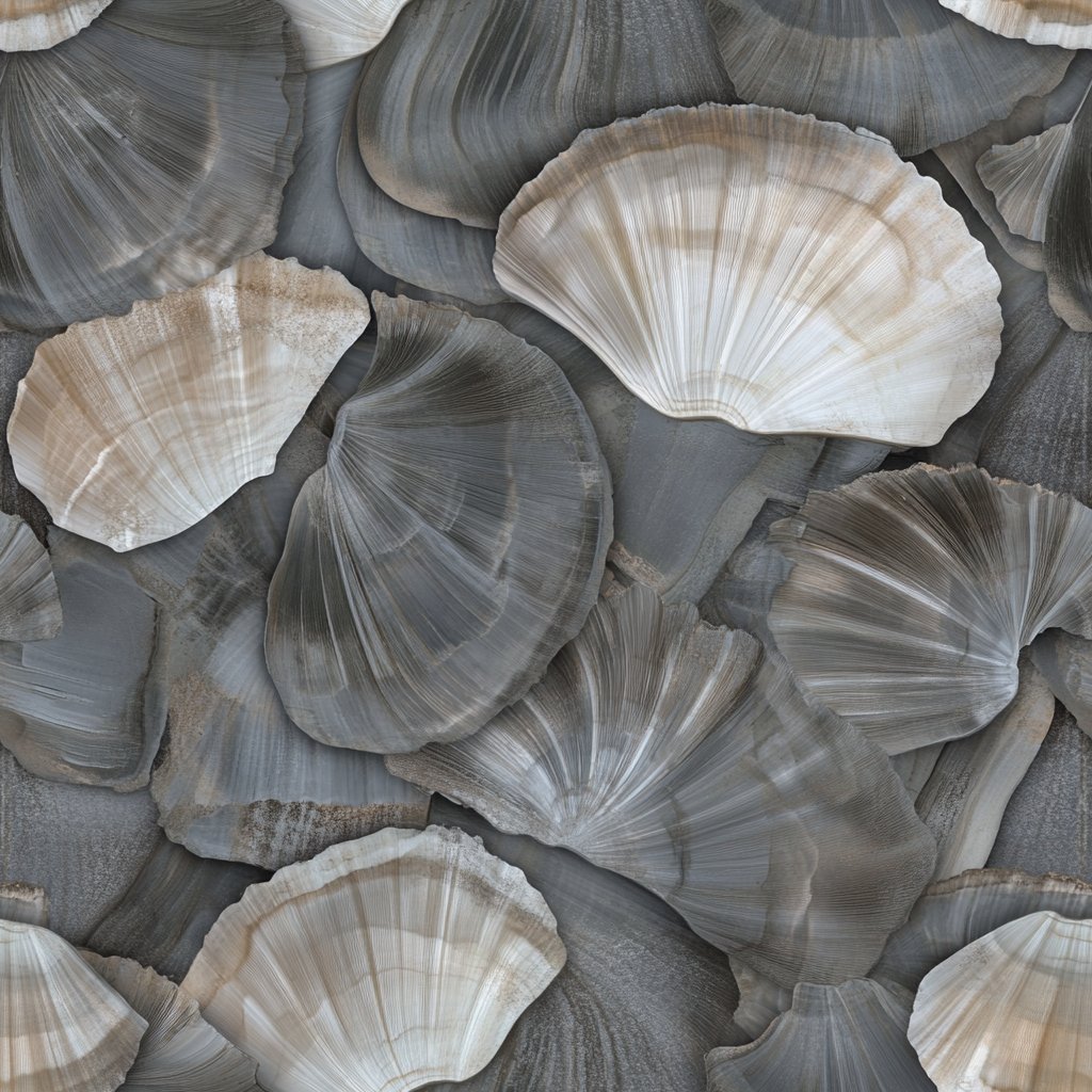 Coastal Pearl Wallpaper - Benton Lane Home - Painted Paper