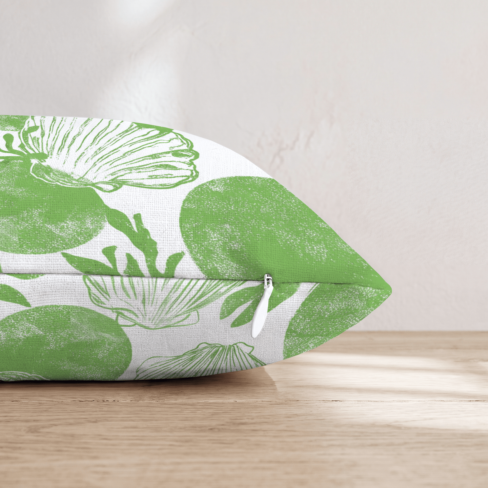 Coastal Shell Throw Pillow - Hillcroft Home