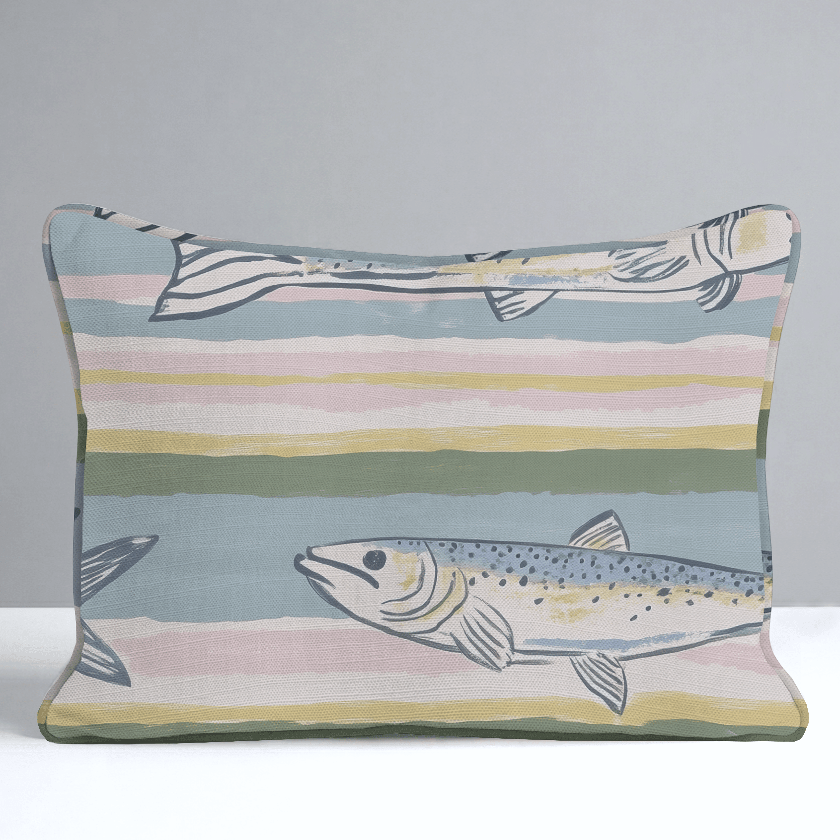 Coastline Throw Pillow - Benton Lane Home - Lemon Park