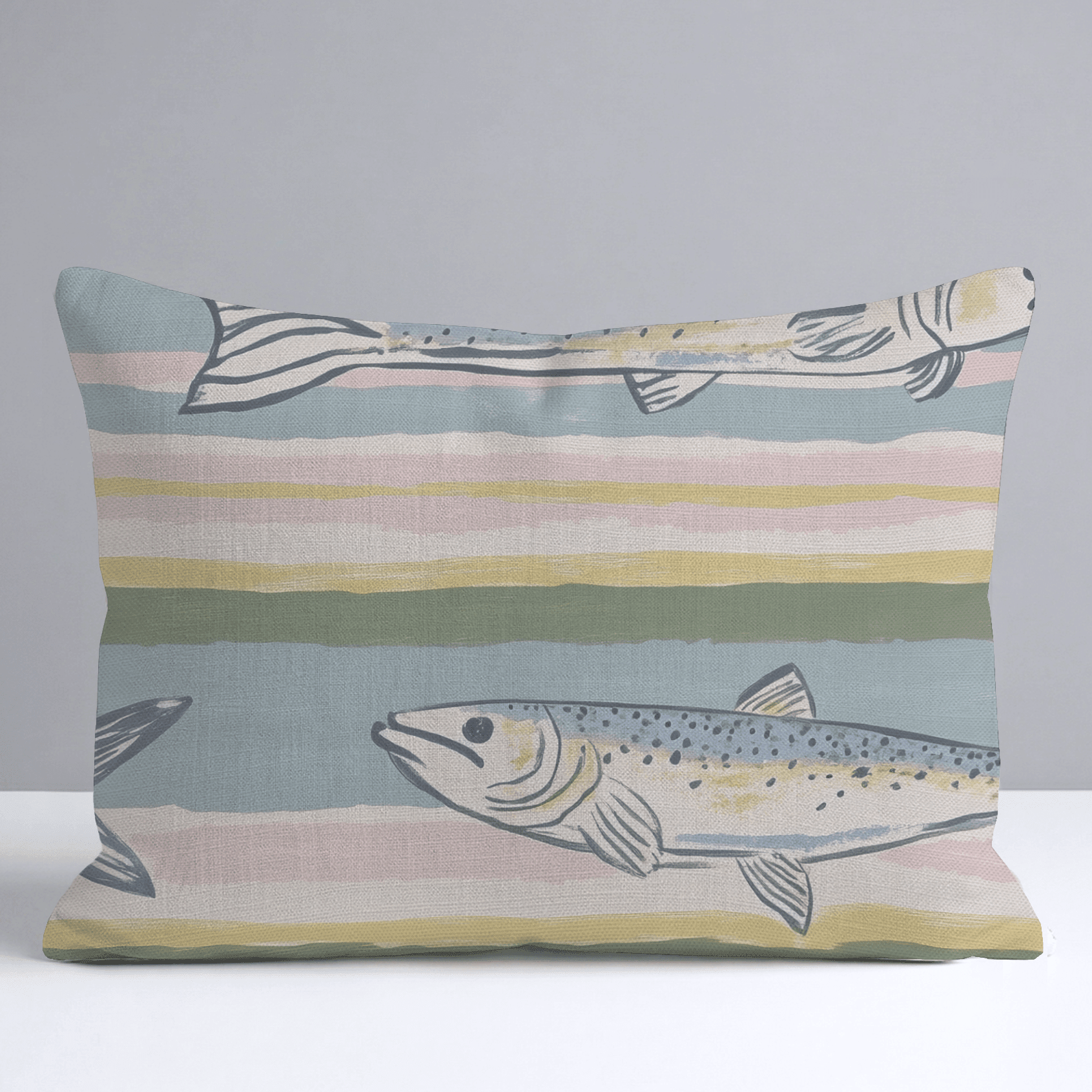 Coastline Throw Pillow - Benton Lane Home - Lemon Park