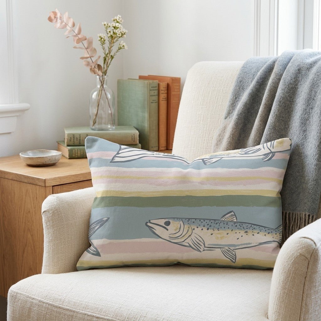 Coastline Throw Pillow - Benton Lane Home - Lemon Park