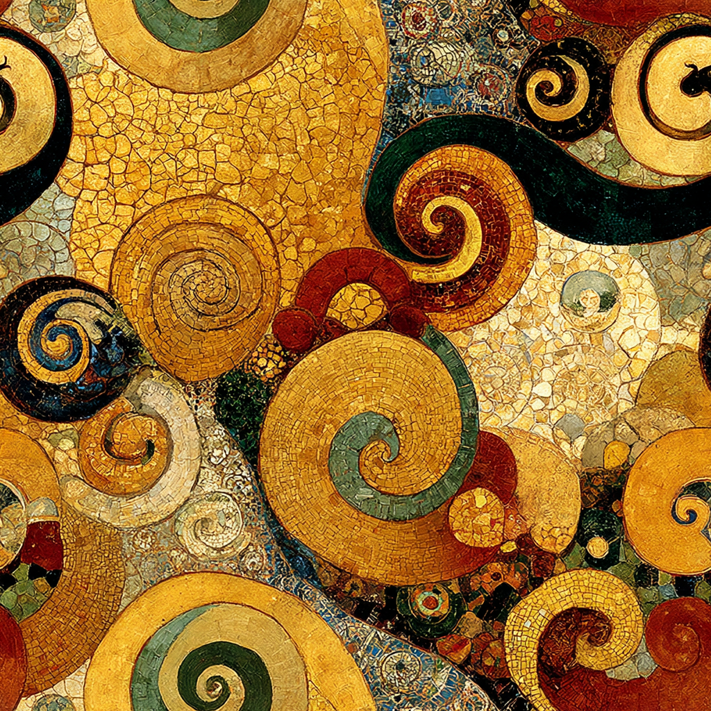 Cobblestone Swirls Wallpaper - Painted Paper