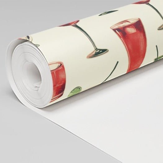 Cocktail Hour Wallpaper - Benton Lane Home - Painted Paper