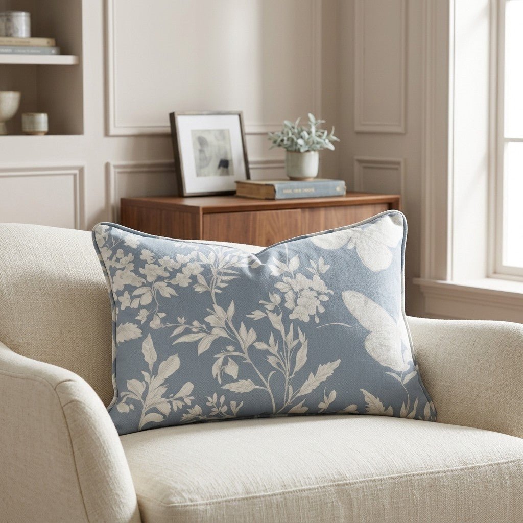 Collierville Beige Throw Pillow - Benton Lane Home - Lemon Park