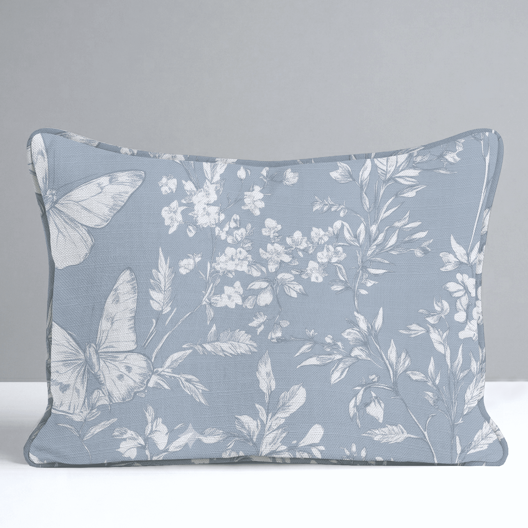 Collierville Blue Throw Pillow - Benton Lane Home - Lemon Park