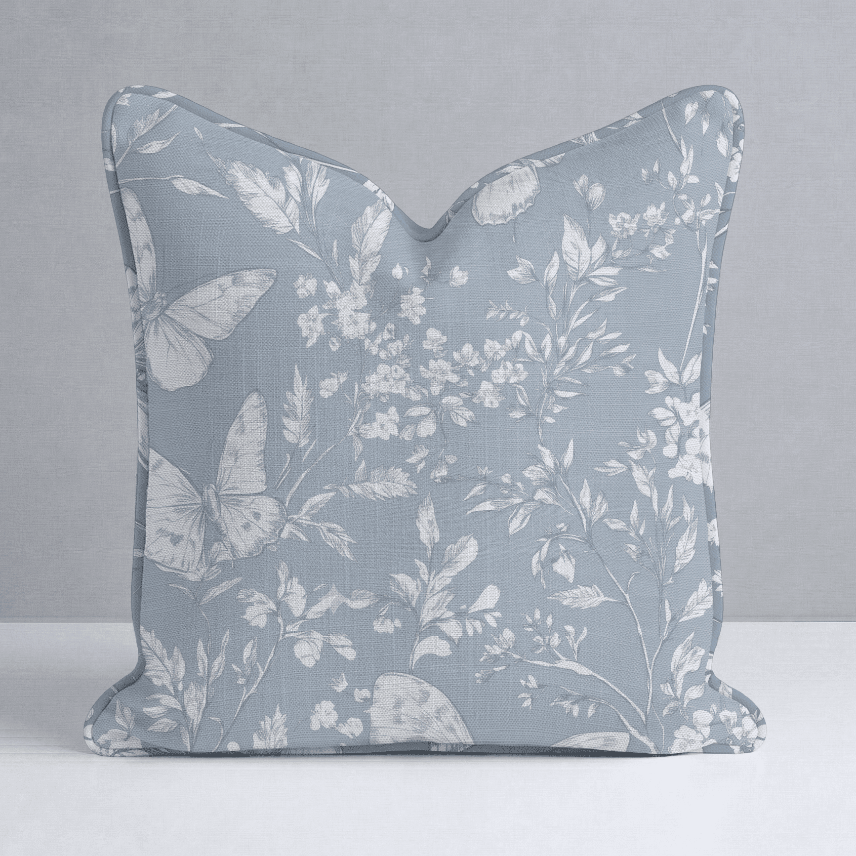 Collierville Blue Throw Pillow - Benton Lane Home - Lemon Park