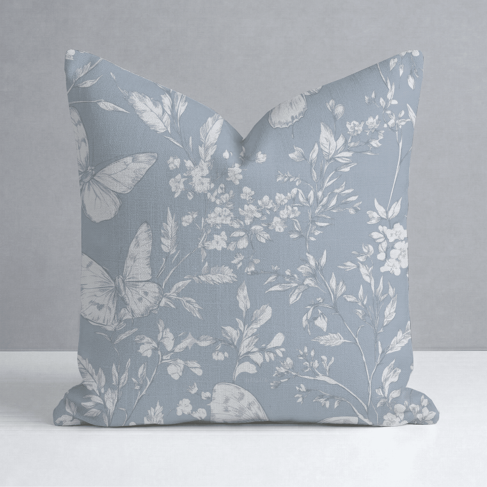 Collierville Blue Throw Pillow - Benton Lane Home - Lemon Park