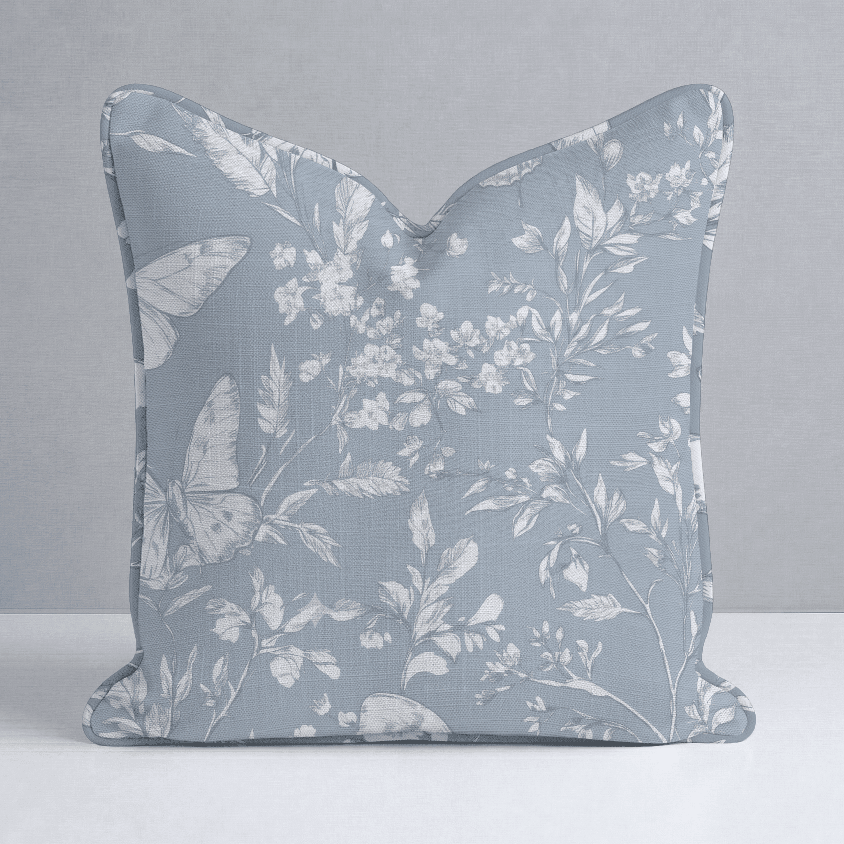 Collierville Blue Throw Pillow - Benton Lane Home - Lemon Park