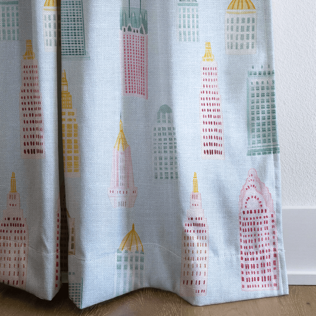 Concrete Jungle - Drapery - Benton Lane Home - Lemon Park