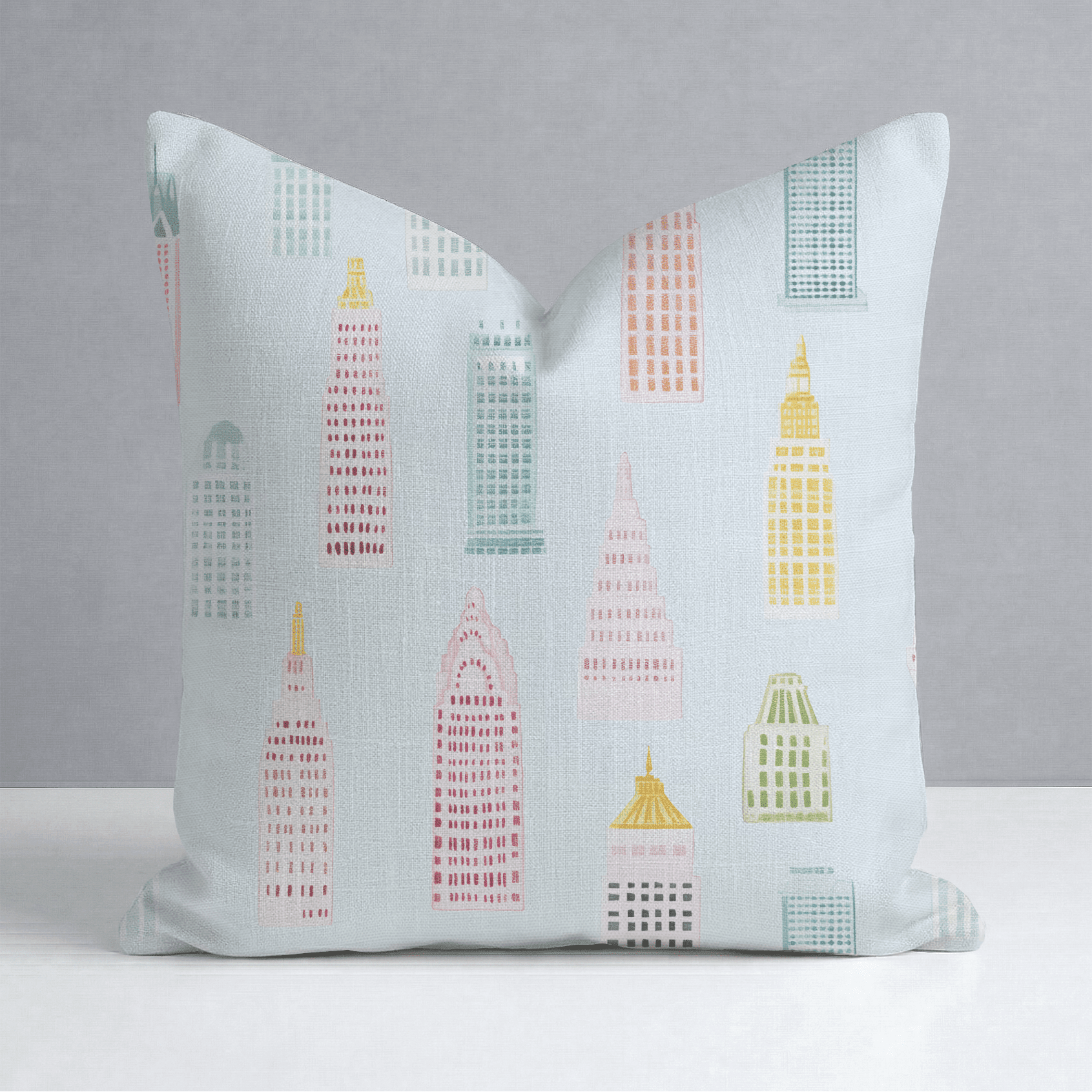 Concrete Jungle Throw Pillow - Benton Lane Home - Lemon Park