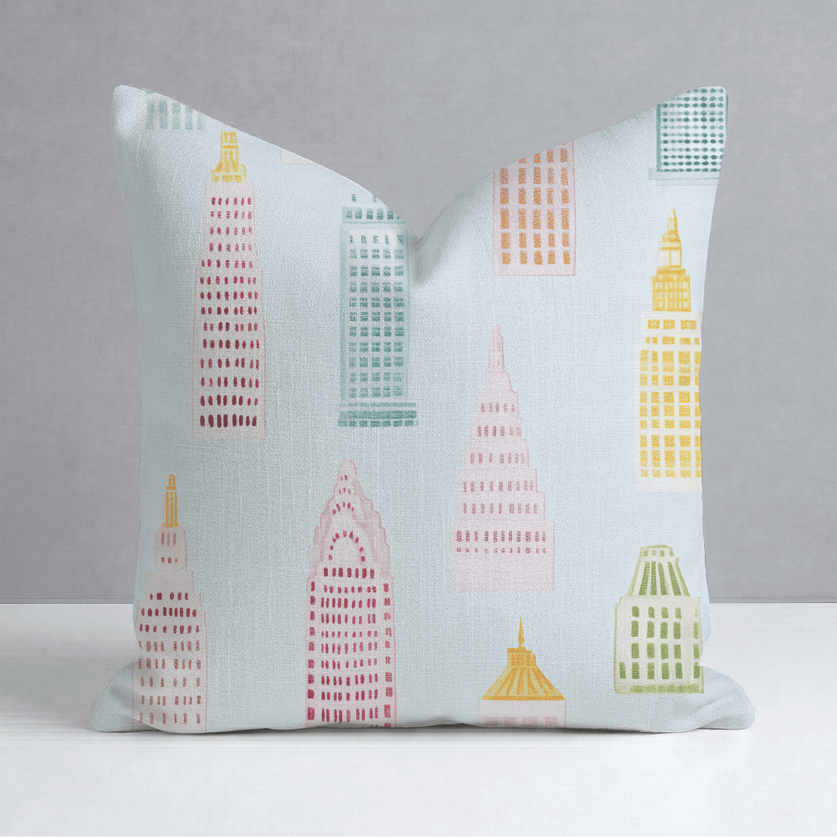 Concrete Jungle Throw Pillow - Benton Lane Home - Lemon Park