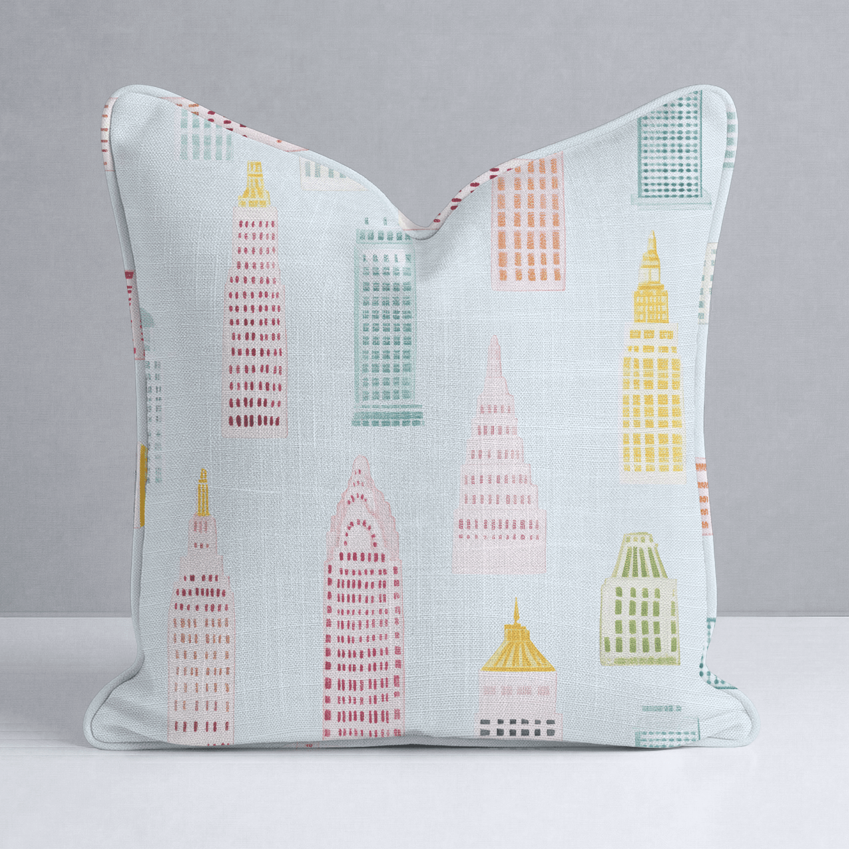 Concrete Jungle Throw Pillow - Benton Lane Home - Lemon Park