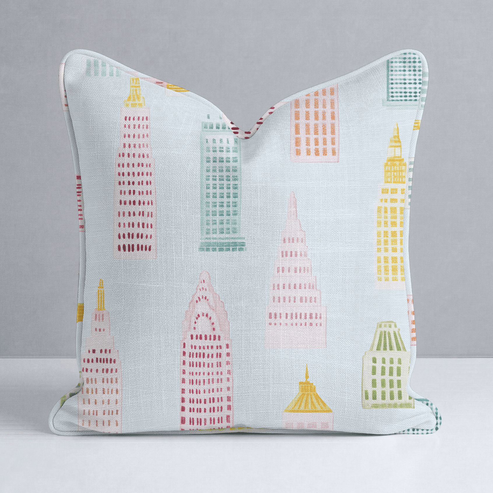 Concrete Jungle Throw Pillow - Benton Lane Home - Lemon Park