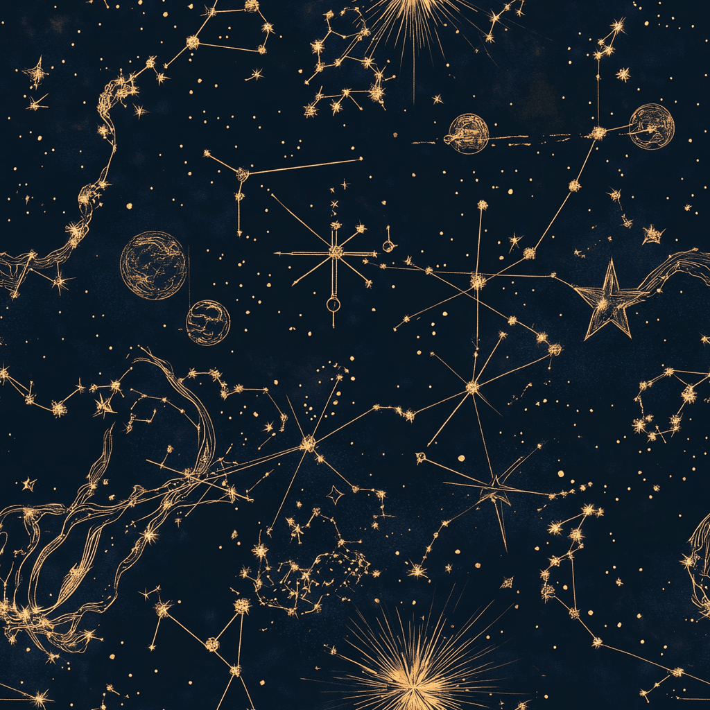 Constellation - Painted Paper