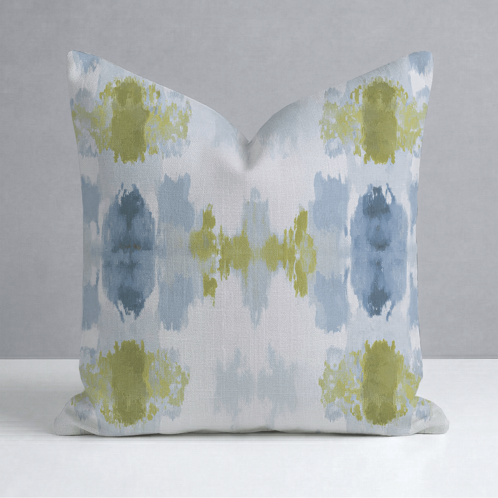 Cool Tides Throw Pillow - Lemon Park