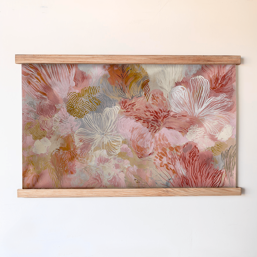 Coral Botanicals - Tapestry - Benton Lane Home - Lemon Park