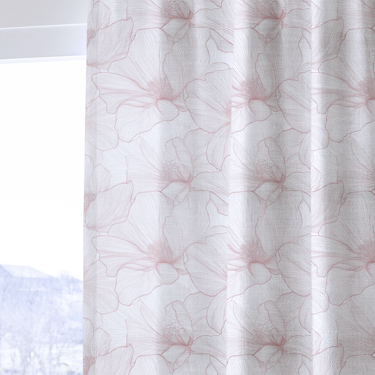 Coral Cabana - Drapery - Lemon Park