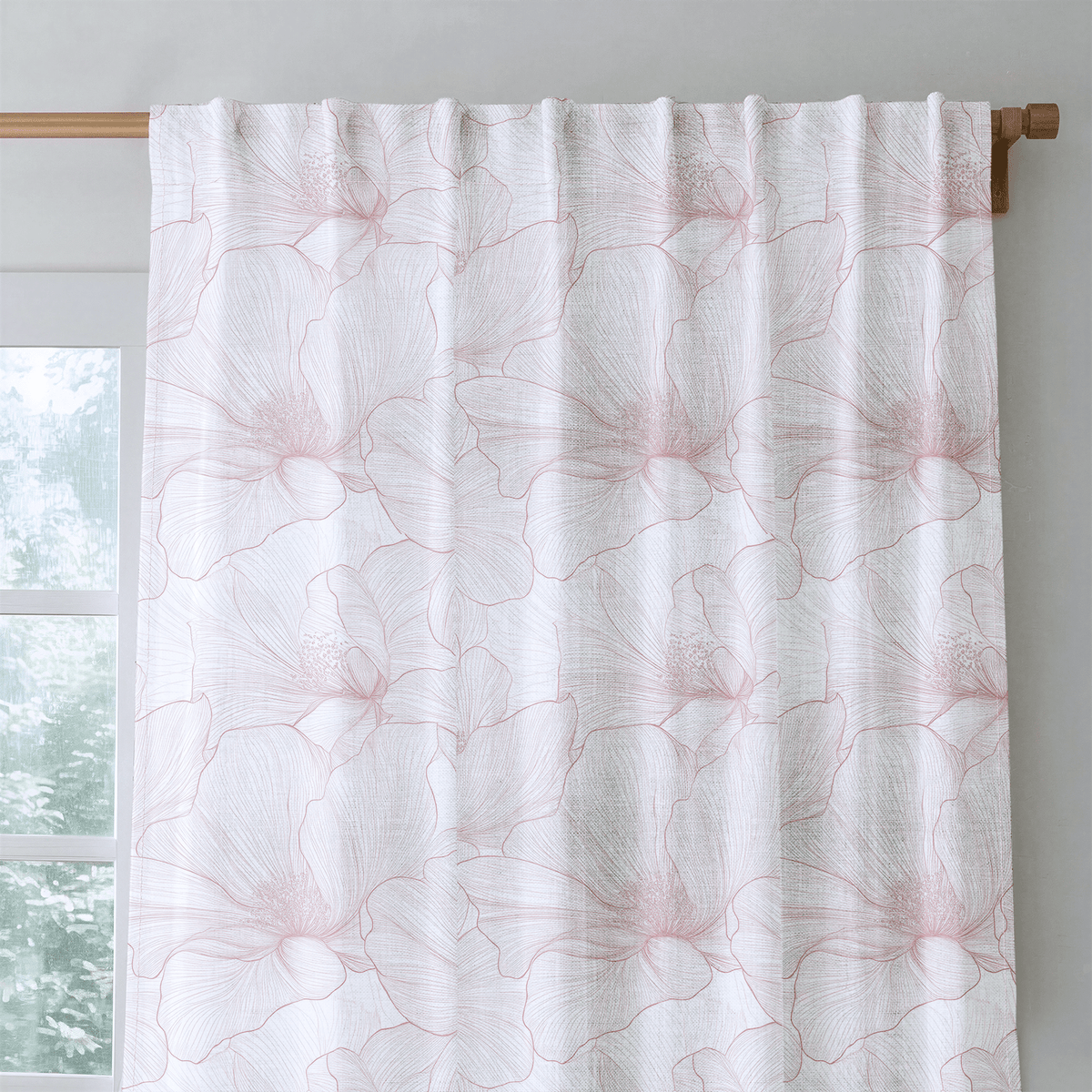 Coral Cabana - Drapery - Lemon Park