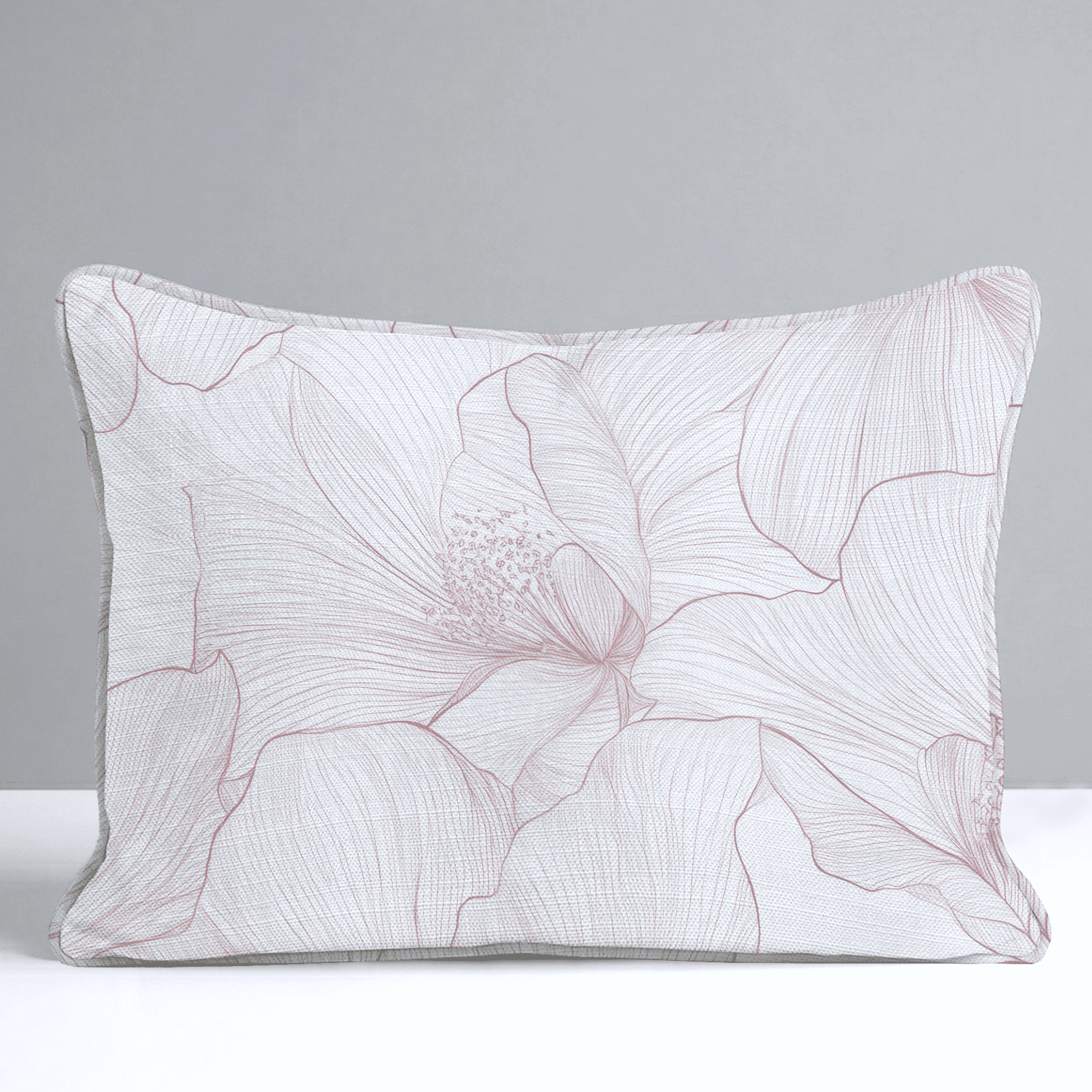 Coral Cabana Throw Pillow - Benton Lane Home - Lemon Park
