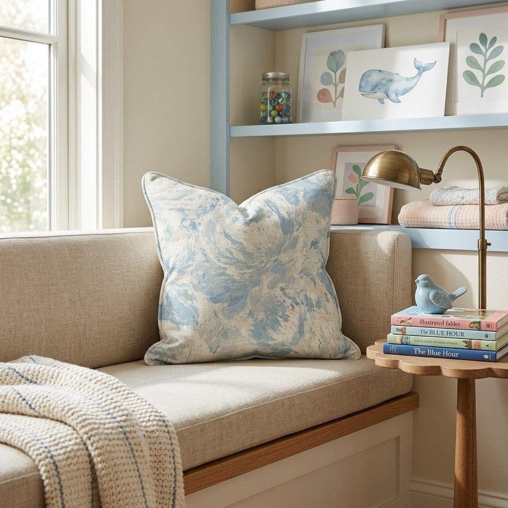 Cottage Memo Throw Pillow - Hillcroft Home