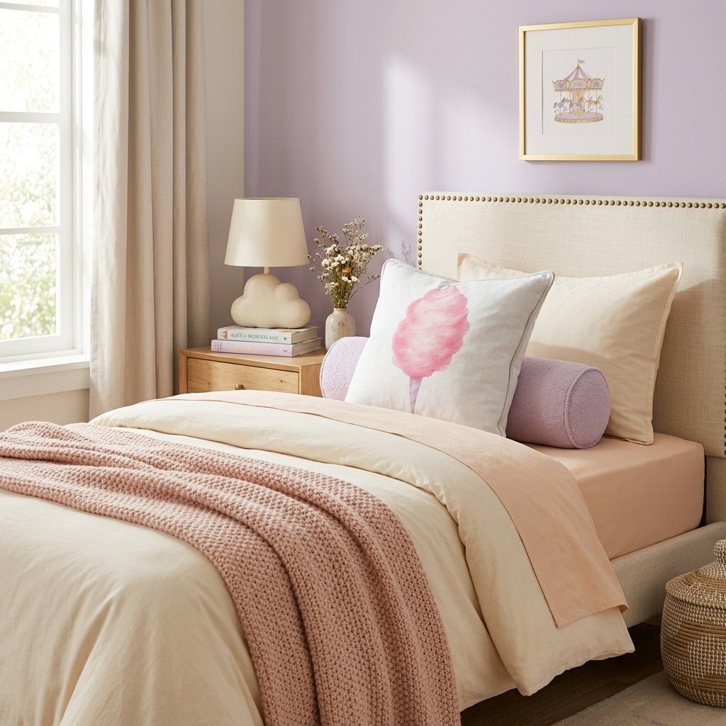 Cotton Candy Dreams Throw Pillow - Benton Lane Home - Hillcroft Home