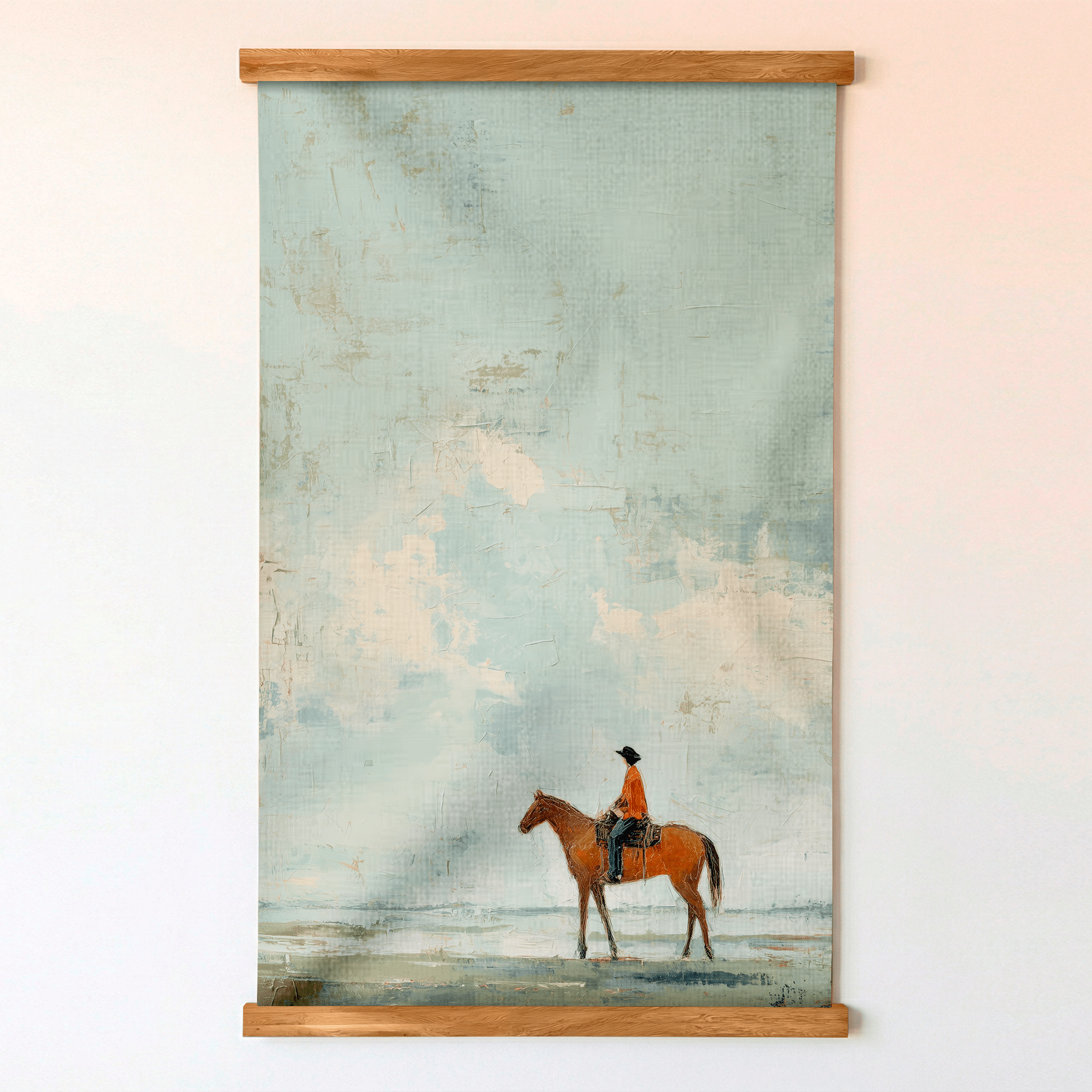 Cottoncloud Cowboy - Tapestry - Benton Lane Home - Lemon Park