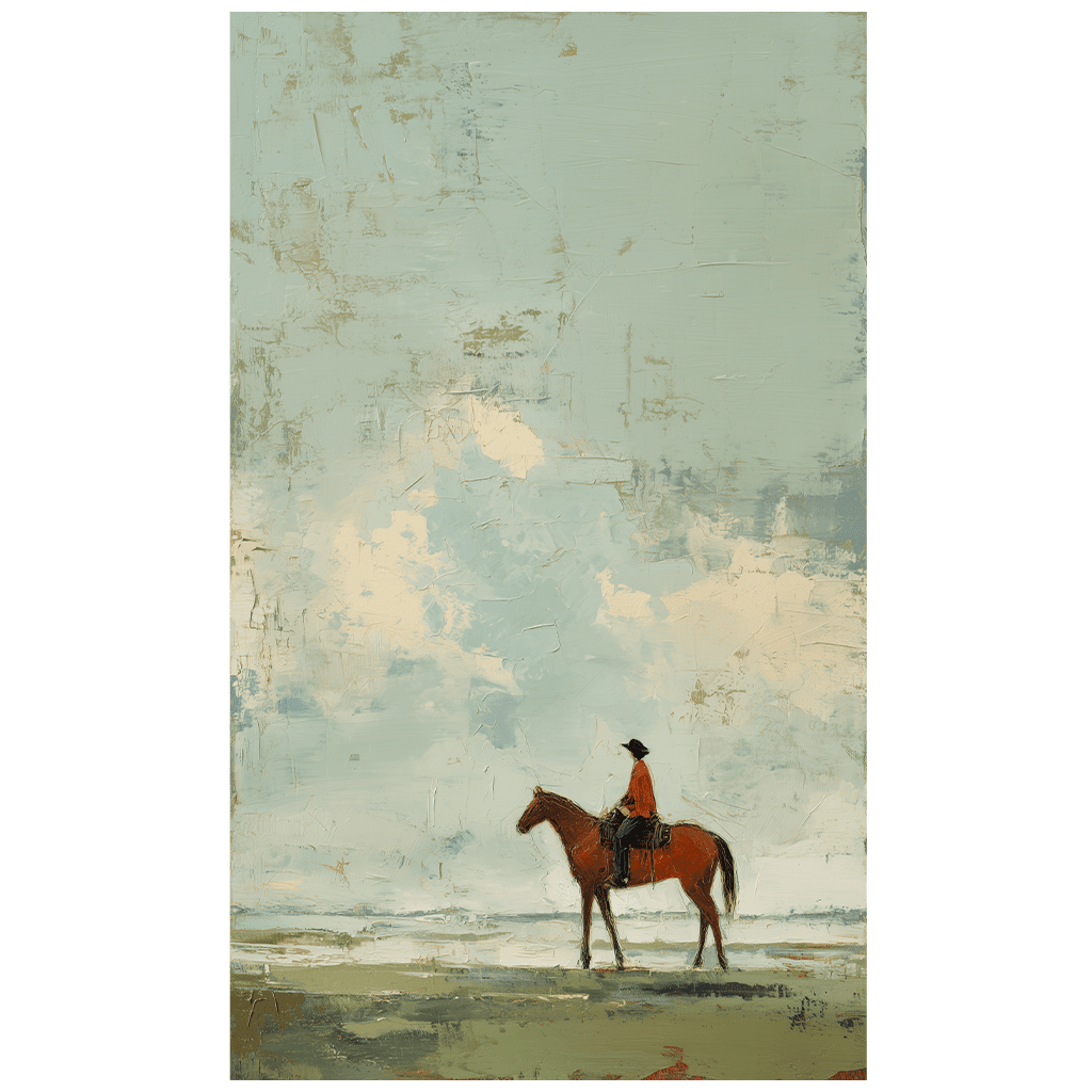 Cottoncloud Cowboy - Tapestry - Benton Lane Home - Lemon Park