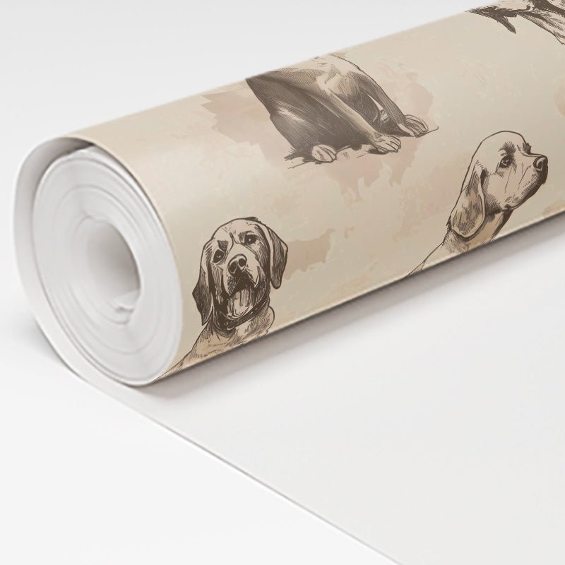 Country Companions Wallpaper - Benton Lane Home - Painted Paper