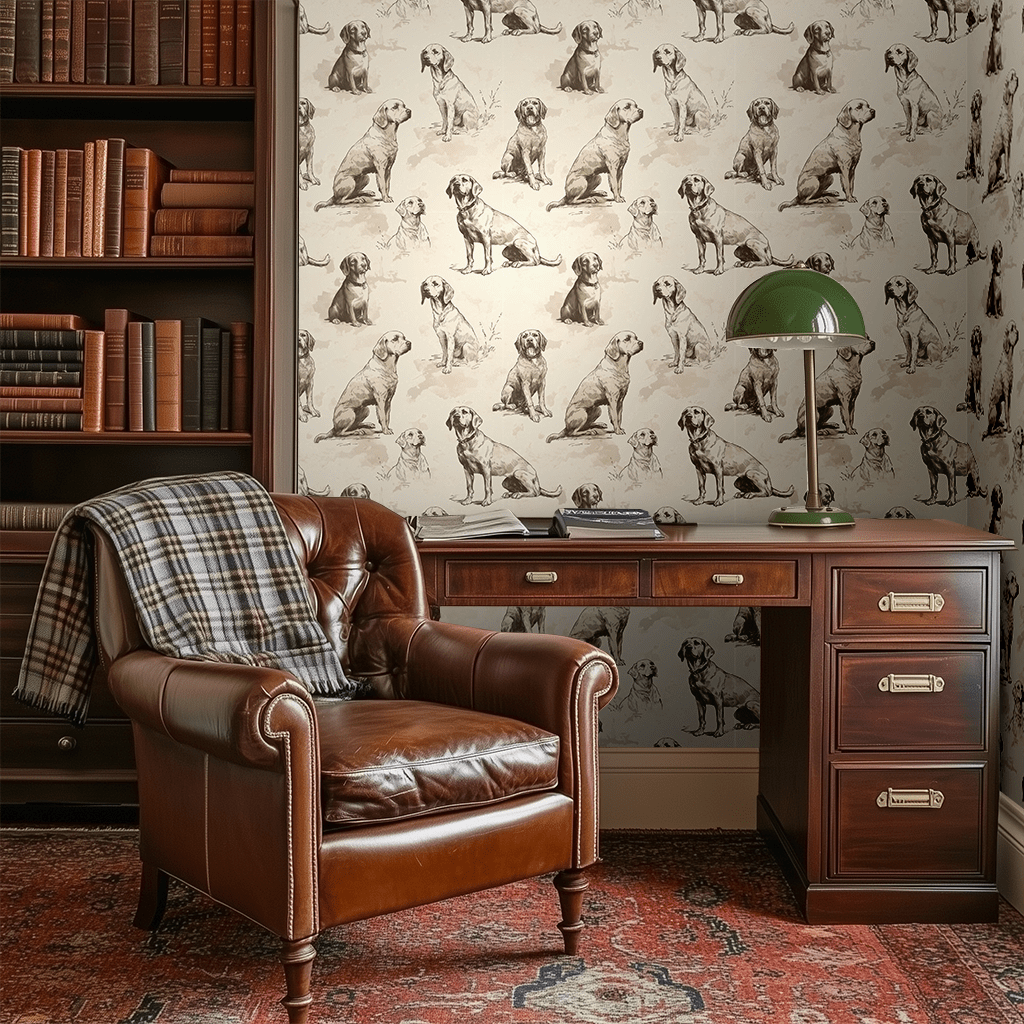 Country Companions Wallpaper - Benton Lane Home - Painted Paper
