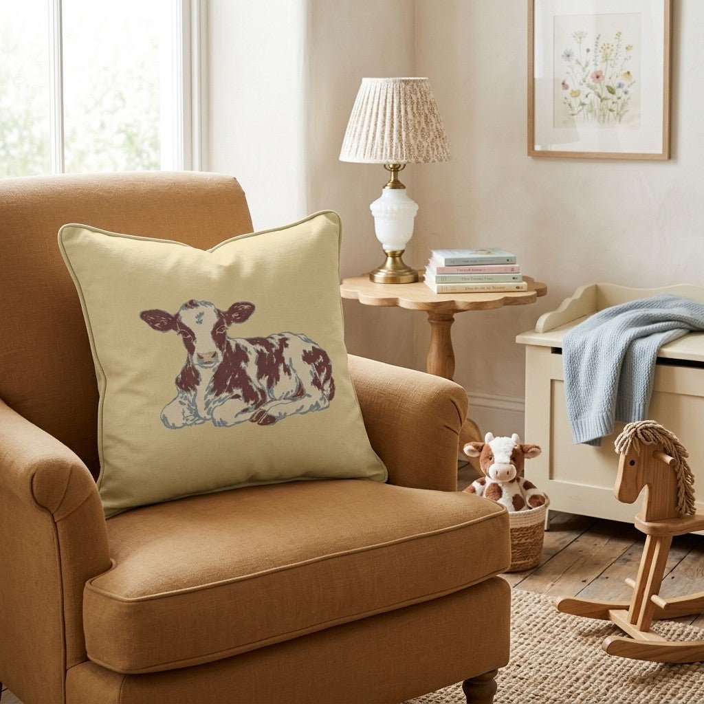 Country Cow Throw Pillow - Benton Lane Home - Hillcroft Home