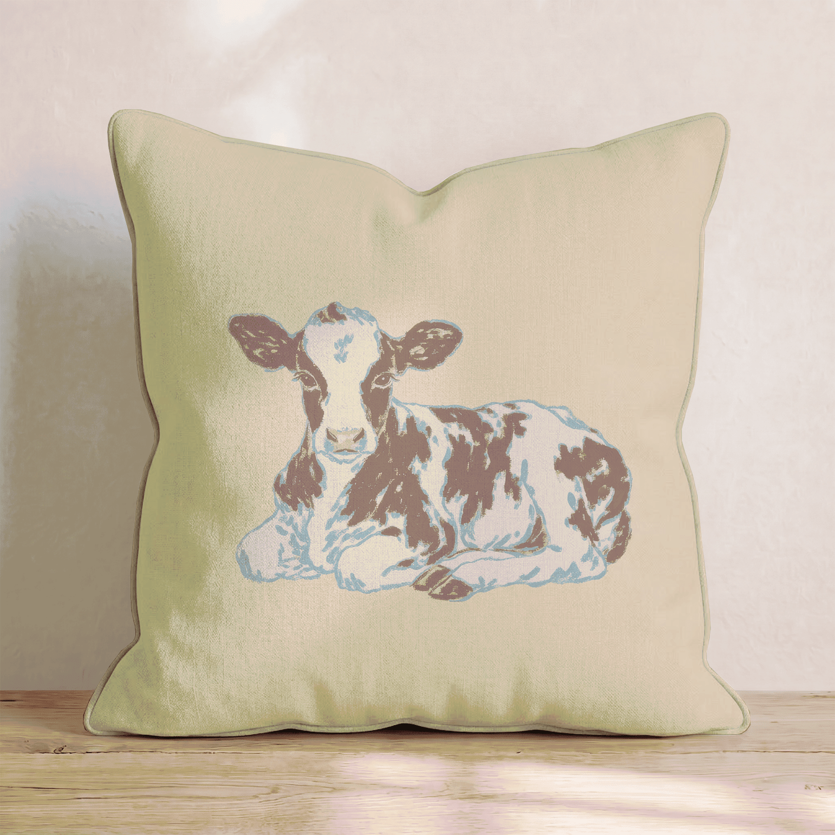 Country Cow Throw Pillow - Benton Lane Home - Hillcroft Home