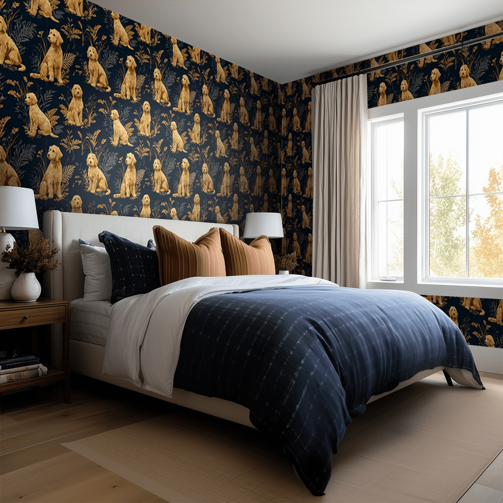 Country Doodle Wallpaper - Benton Lane Home - Painted Paper
