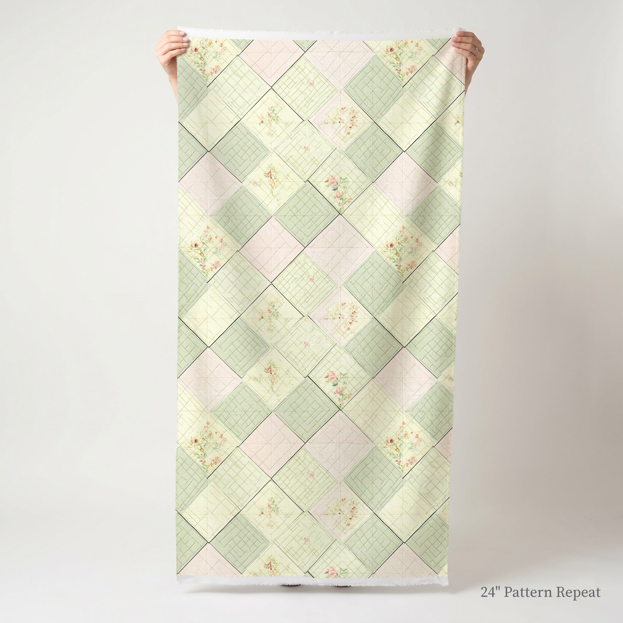 Countryside Charm - Fabric - Lemon Park