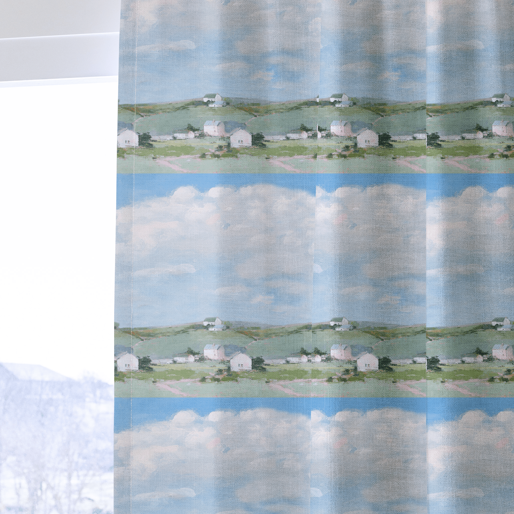Countryside - Drapery - Benton Lane Home - Lemon Park