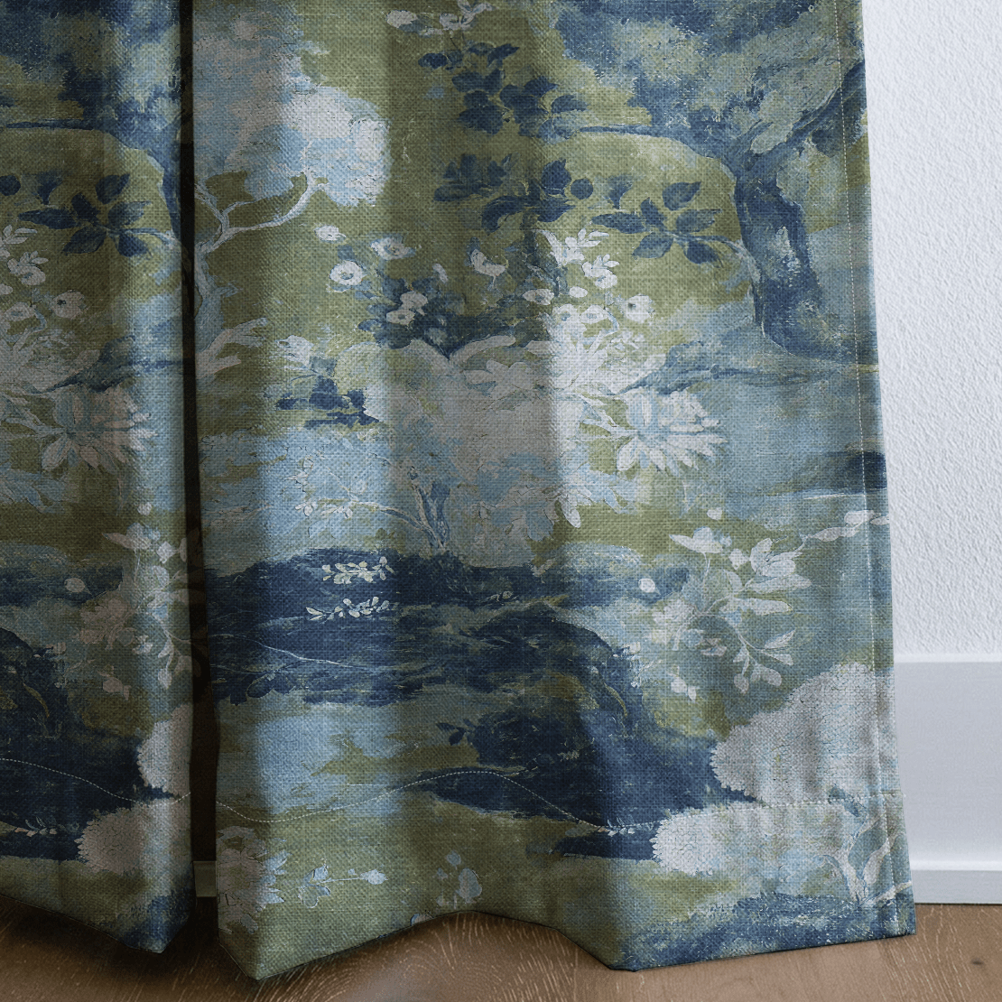 Courtland Chinoiserie - Drapery - Benton Lane Home - Lemon Park