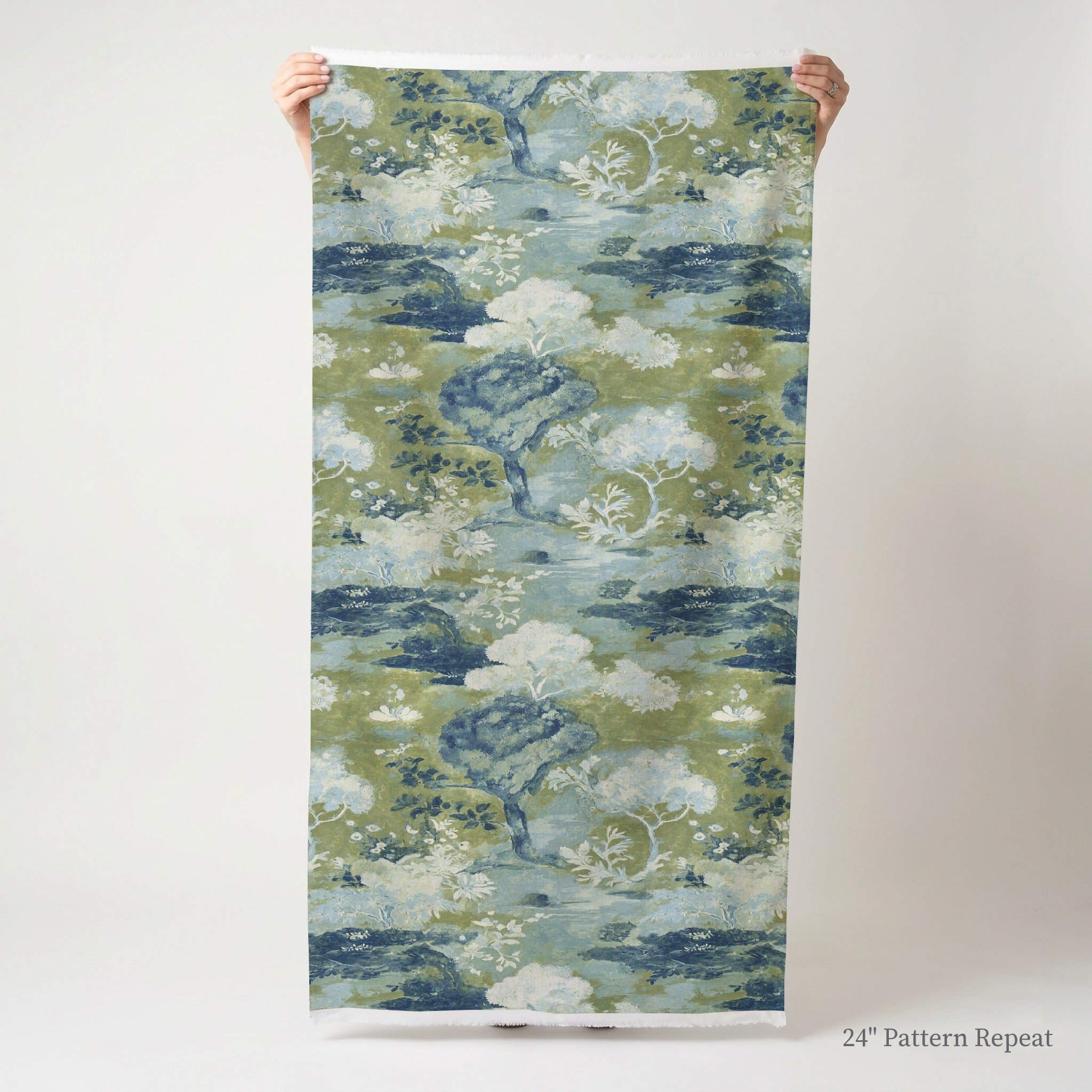 Courtland Chinoiserie - Fabric - Lemon Park