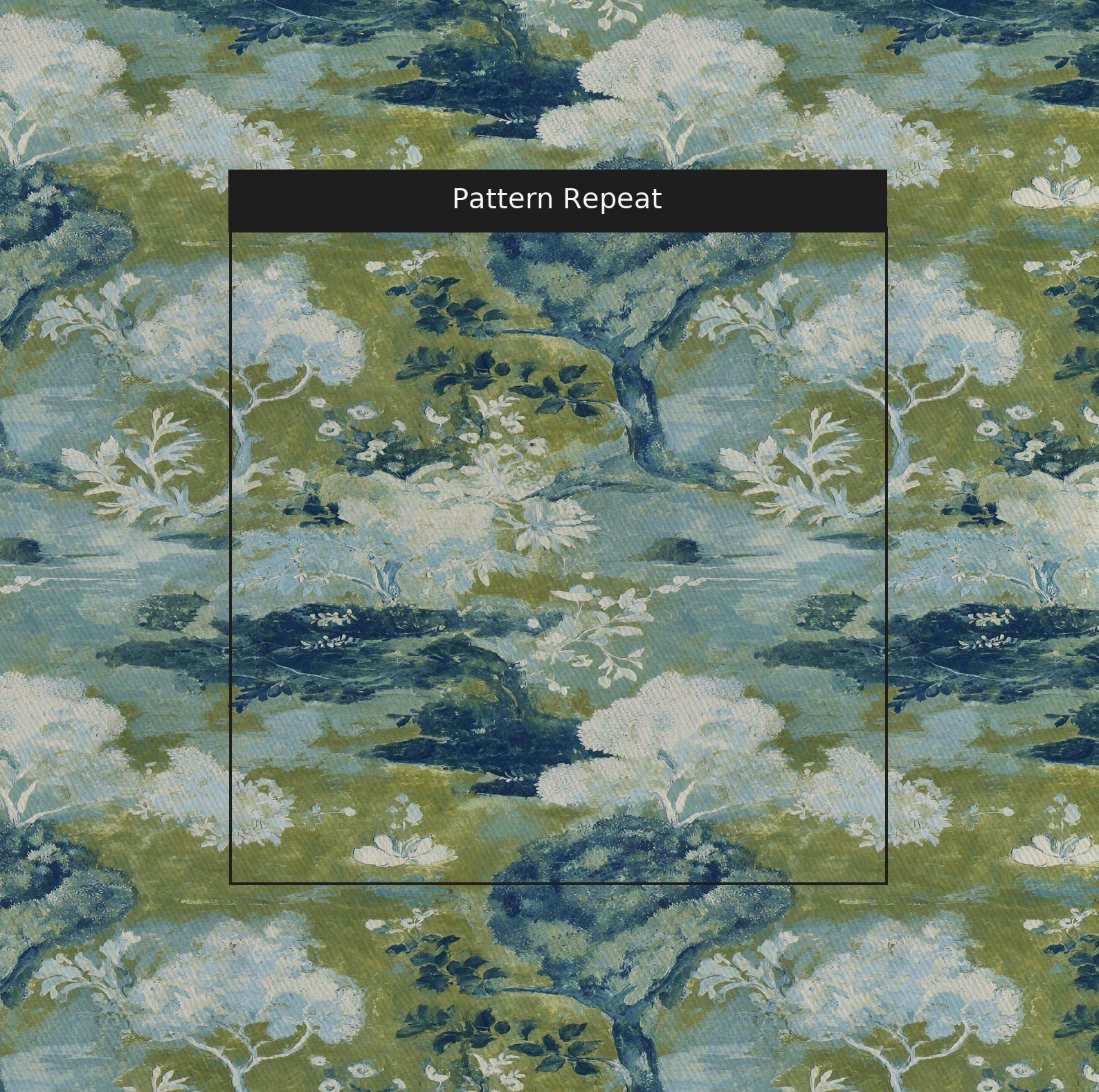 Courtland Chinoiserie - Fabric - Benton Lane Home - Lemon Park