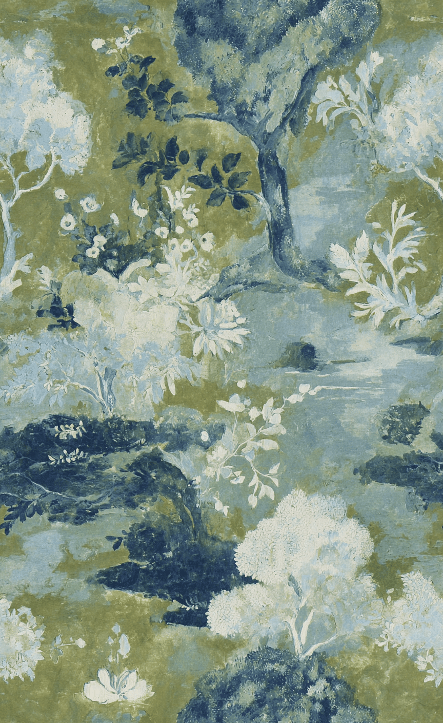 Courtland Chinoiserie - Wall Mural - Benton Lane Home - Lemon Park