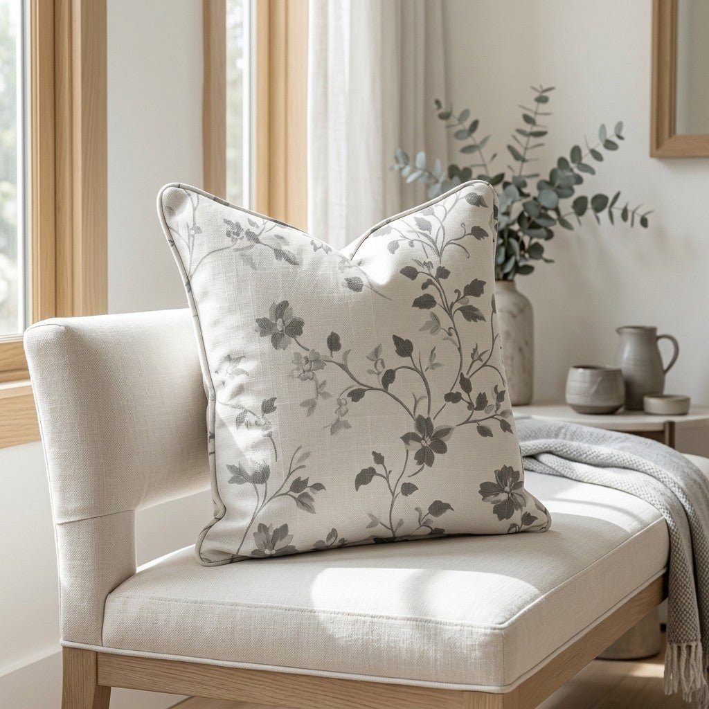 Covered in Ivy Throw Pillow - Benton Lane Home - Lemon Park