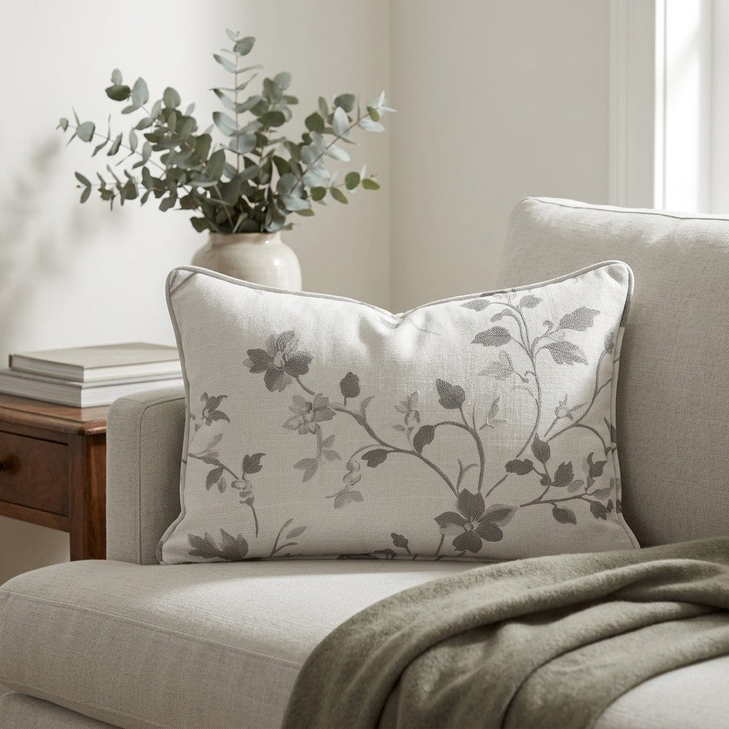 Covered in Ivy Throw Pillow - Benton Lane Home - Lemon Park
