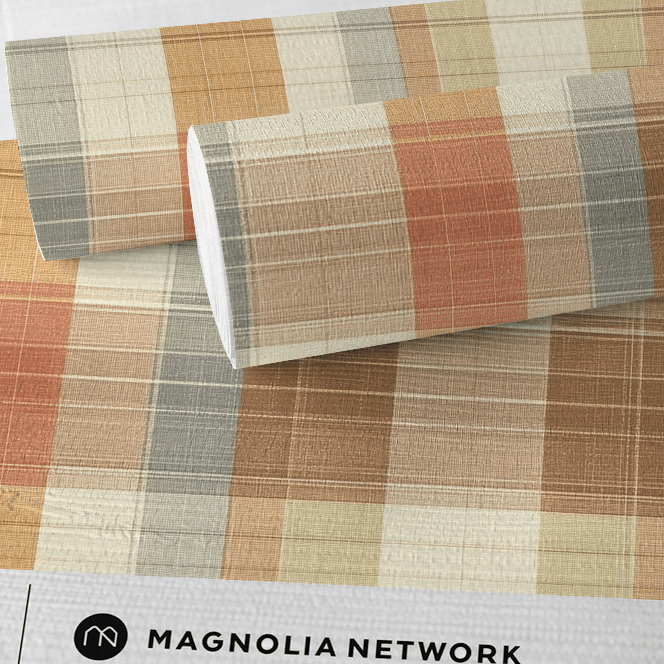 Cozy Cottage Faux Grasscloth Wallpaper - Painted Paper