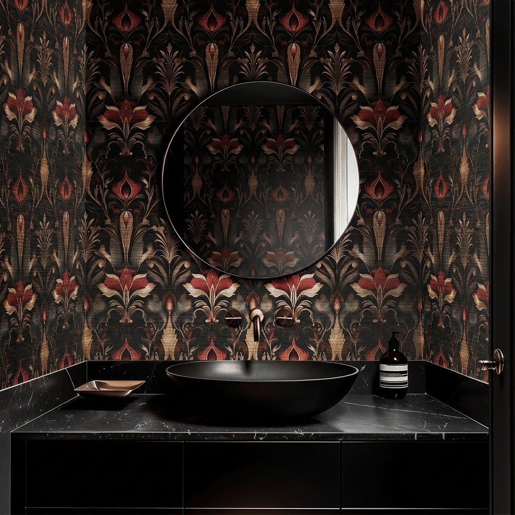 Crimelle Faux Grasscloth Wallpaper - Painted Paper