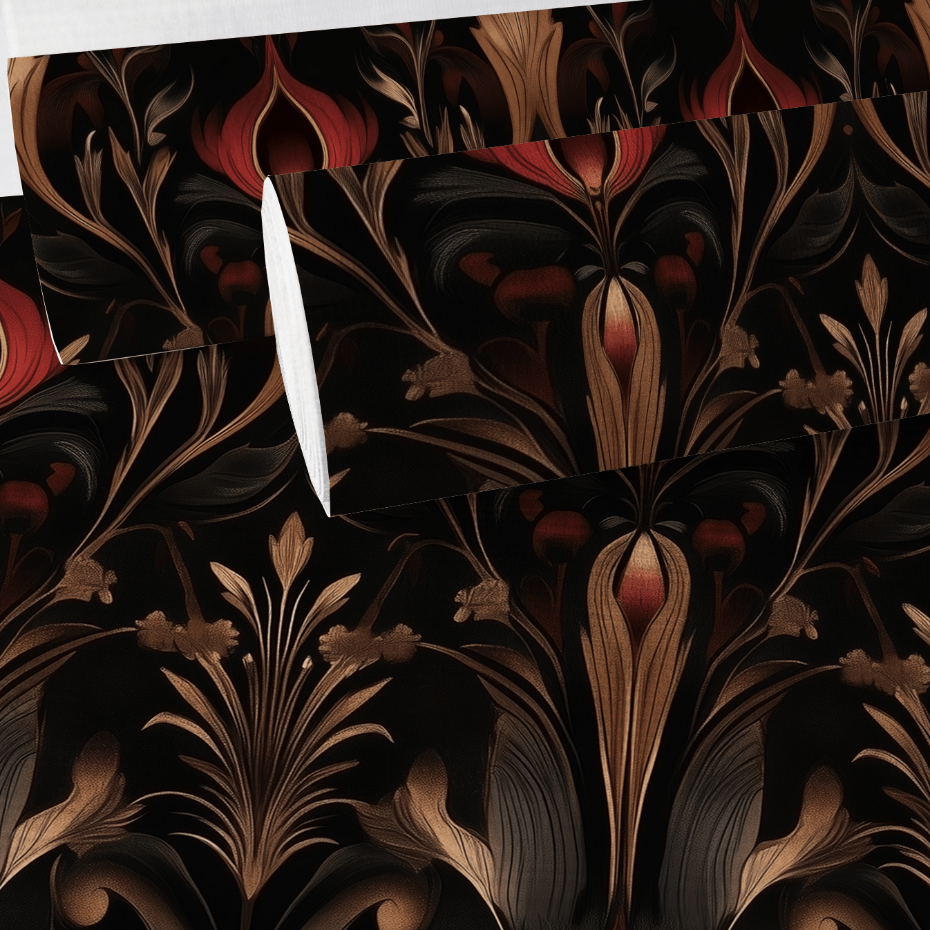 Crimelle Faux Grasscloth Wallpaper - Painted Paper