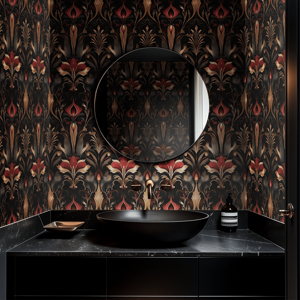 Crimelle Wallpaper - Benton Lane Home - Painted Paper