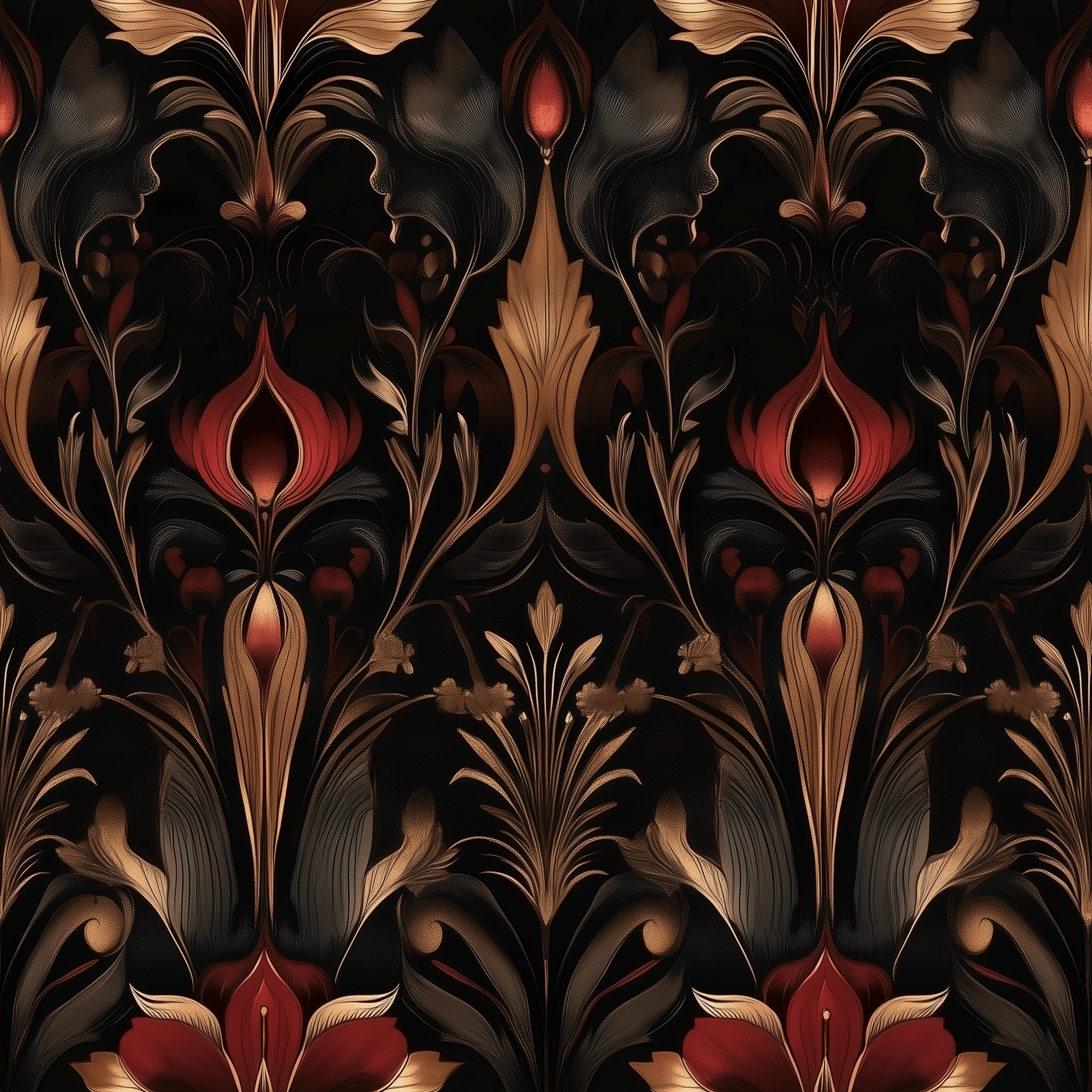 Crimelle Wallpaper - Painted Paper