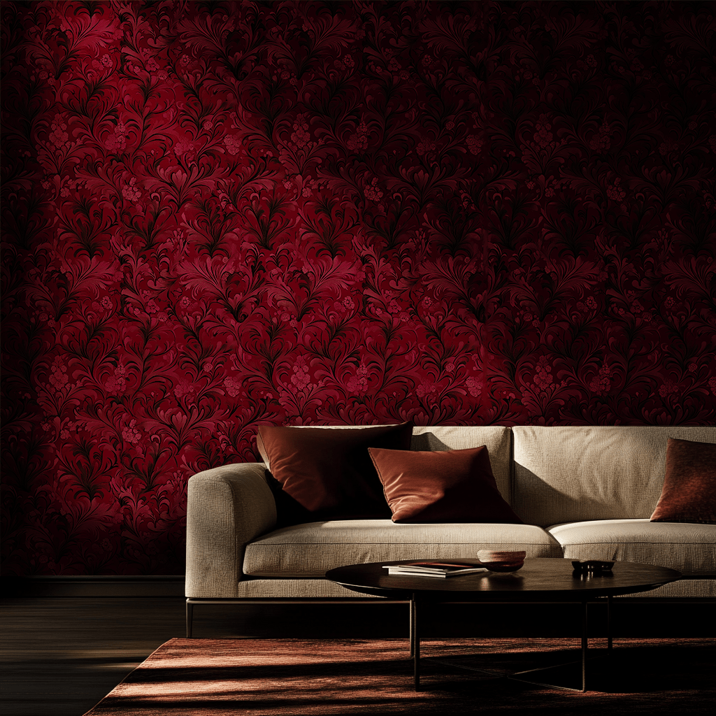 Crimson Chianti - Painted Paper