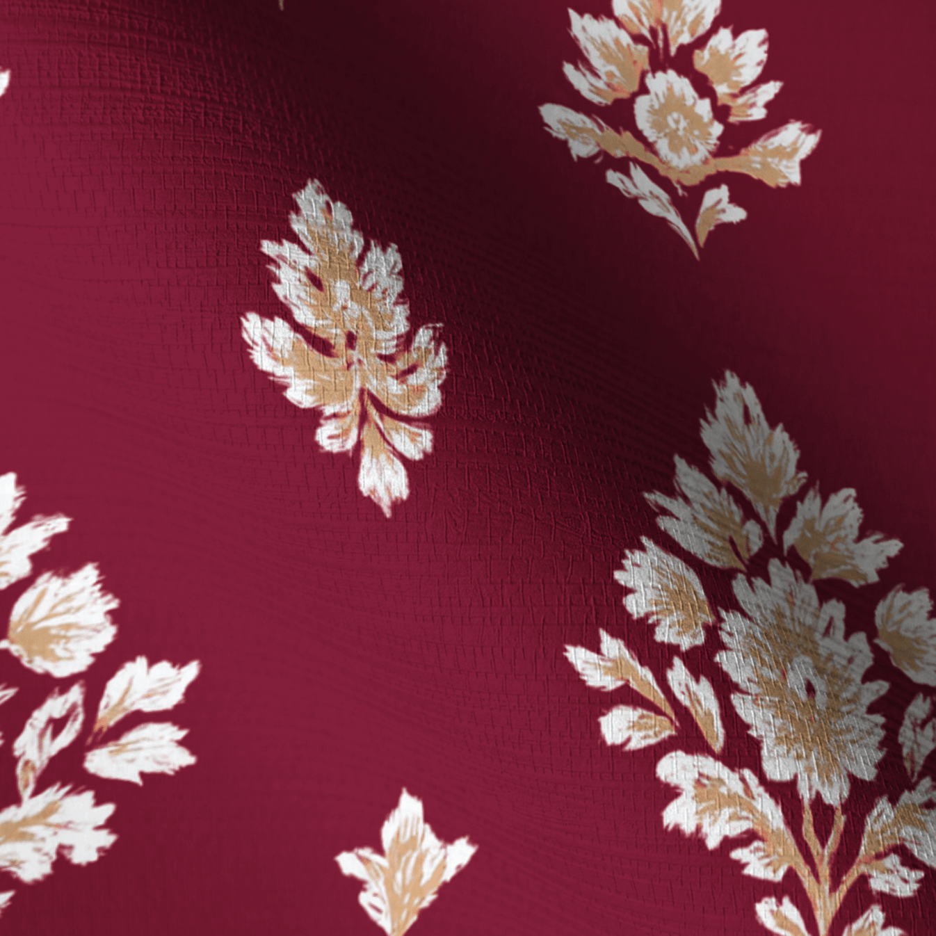 Crimson Crest Faux Grasscloth Wallpaper - Lemon Park