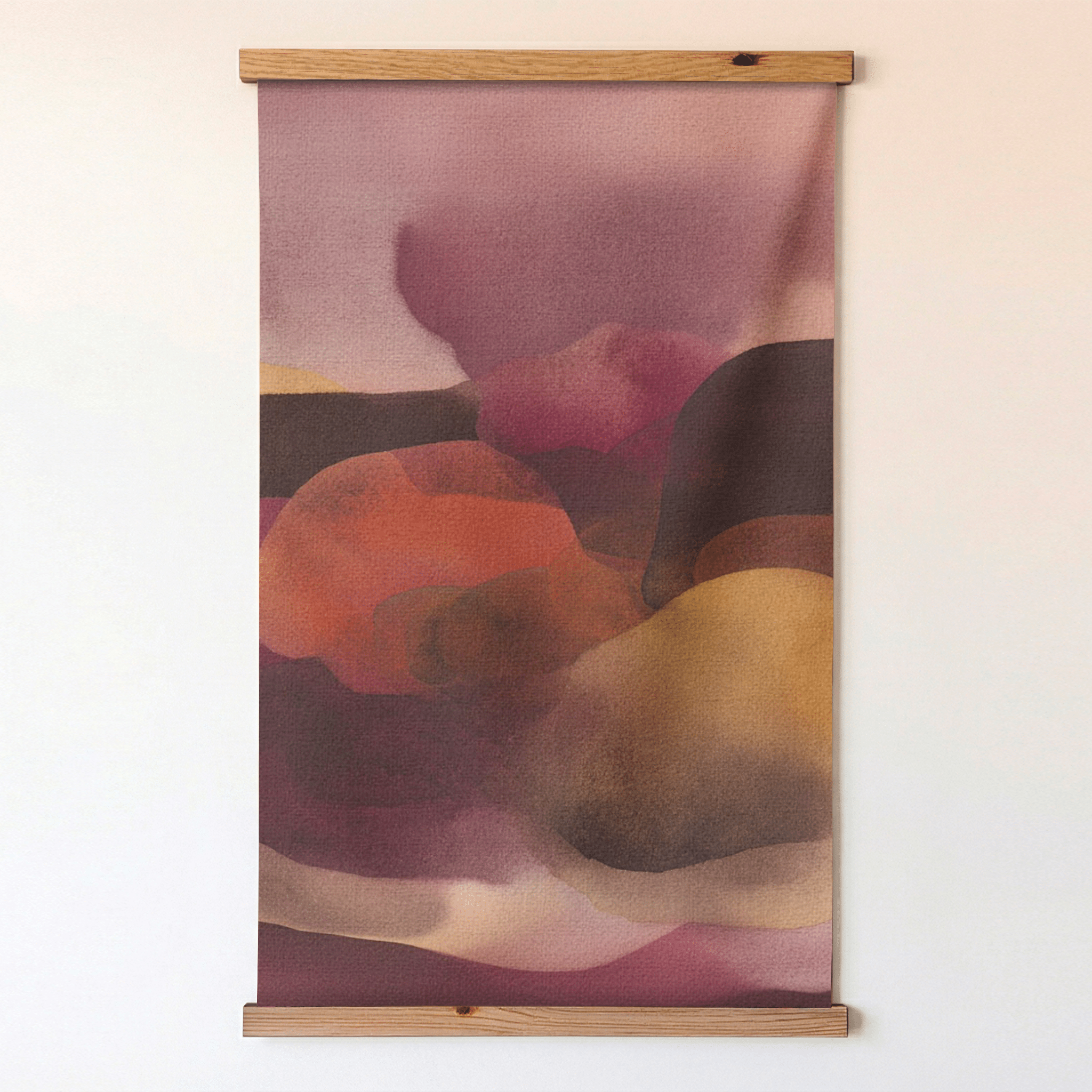 Crimson Haze - Tapestry - Benton Lane Home - Painted Paper